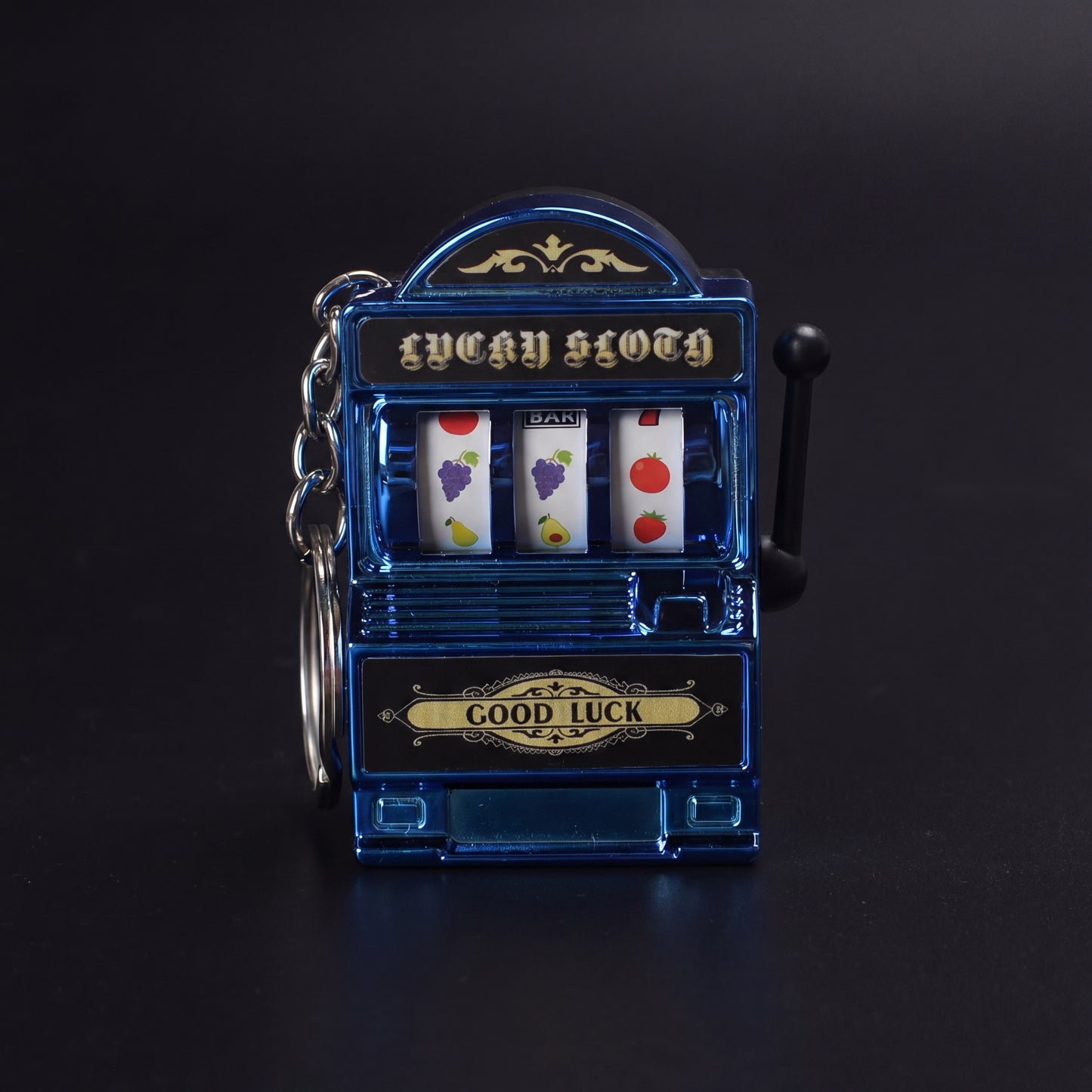 LuckySpin™ Niebieski Brelok do zabawy i kręcenia