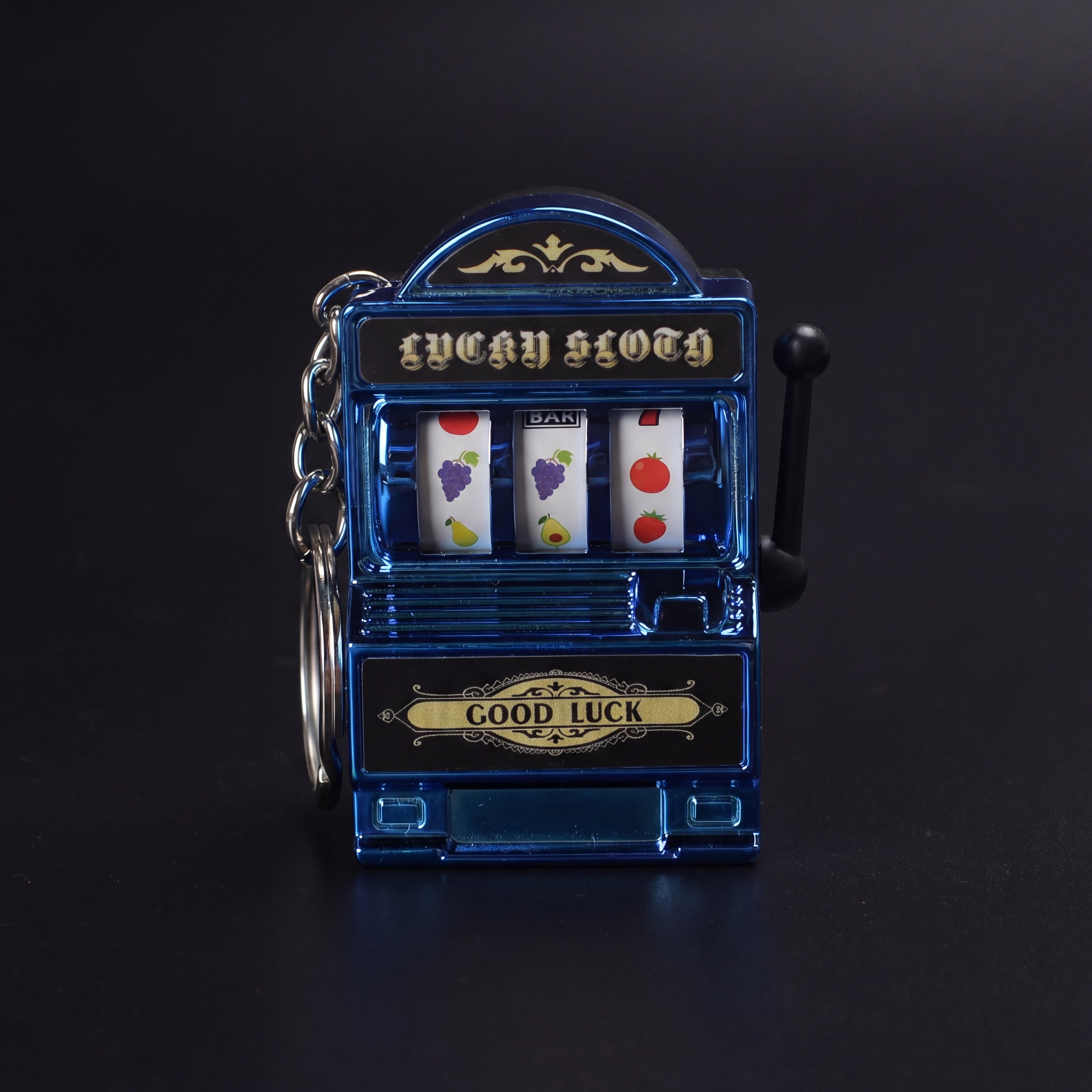 LuckySpin™ Niebieski Brelok do zabawy i kręcenia