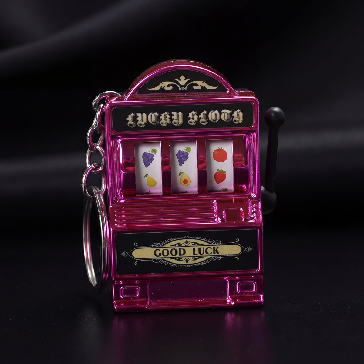 LuckySpin™ Różowy Brelok do zabawy i kręcenia